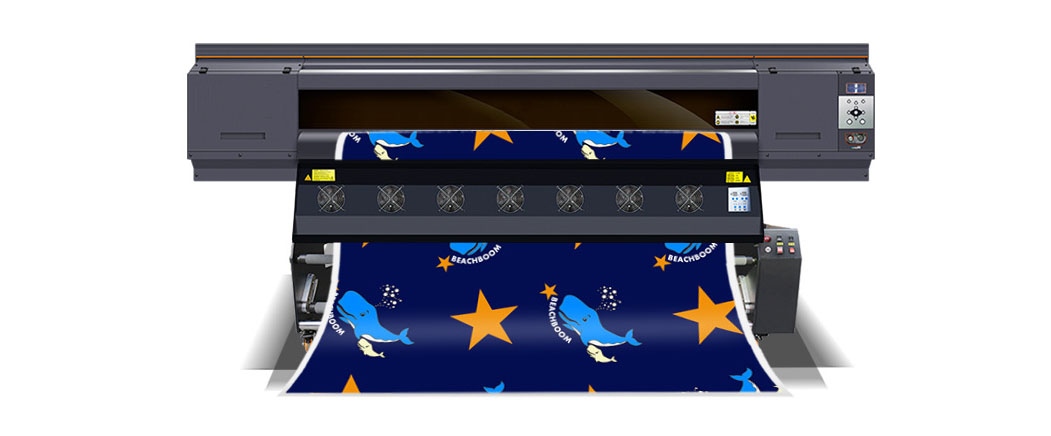 數碼印花機三段加熱技術的作用