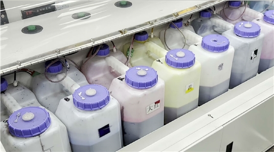 數碼印花打印時出現深色折疊線的原因